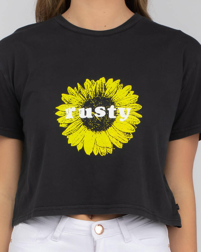 Rusty Sunflower T-Shirt for Womens