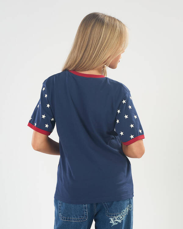Rusty Girls' Star Boom Bang T-Shirt for Womens