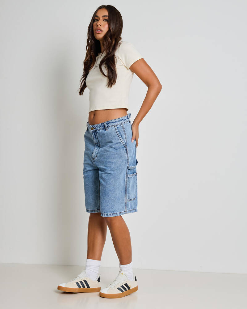 Thrills Slouch Carpenter Shorts for Womens