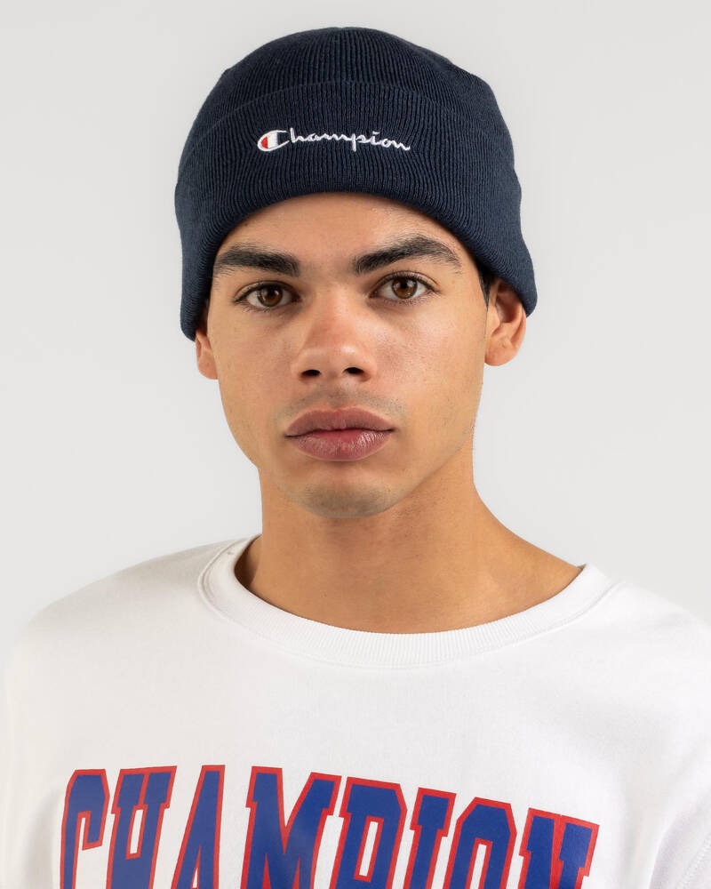 Champion Logo Beanie for Mens