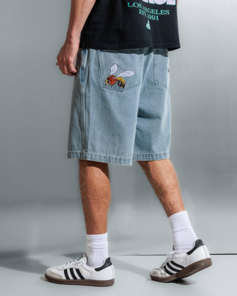 XLarge Wasp Bull Denim 91 Shorts for Mens