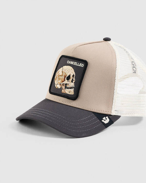 Goorin Bros The Cancelled Skull Trucker Cap for Mens