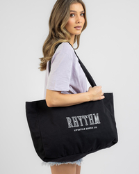 Rhythm Good Day Market Beach Bag for Womens image number null