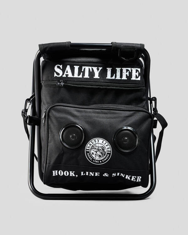 Salty Life Hooked Swivel Speaker Cooler Seat for Mens
