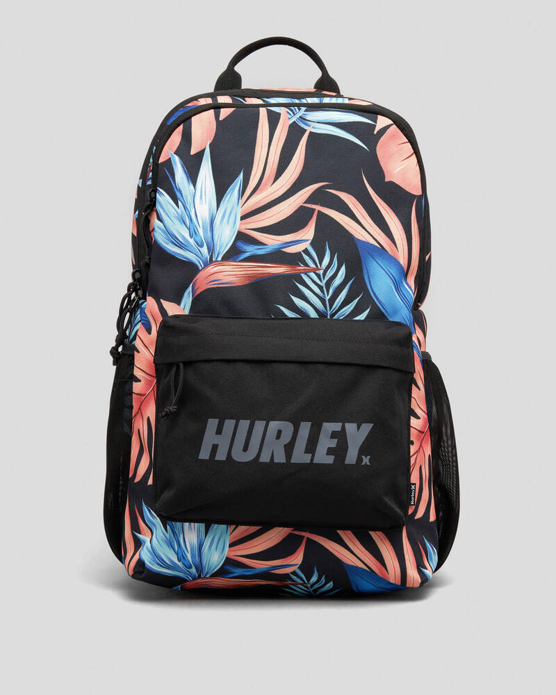 Hurley Block Printed Backpack for Womens