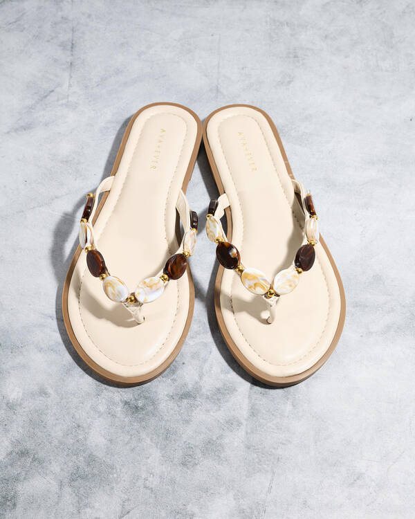 Ava And Ever Onyx Thong Sandals for Womens