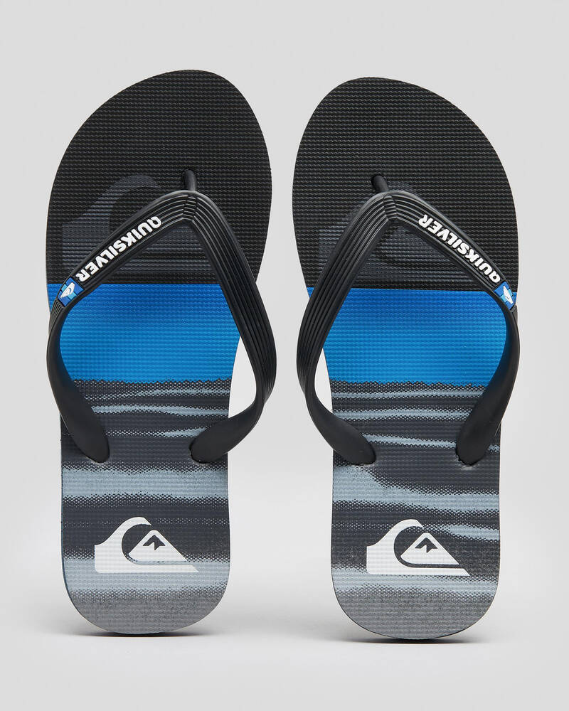 Quiksilver Boys' Molokai Panel Youth Thongs for Mens