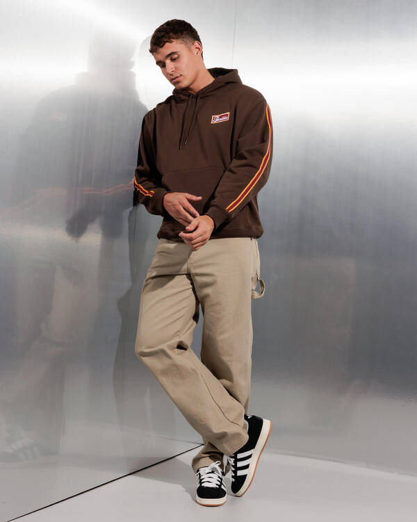 Thrills Make Em Tough Slouch Pull On Hoodie for Mens