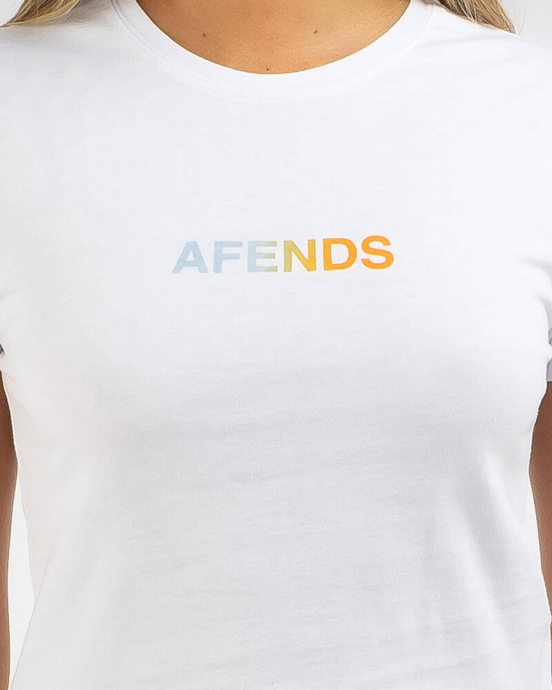 Afends World Baby Tee for Womens