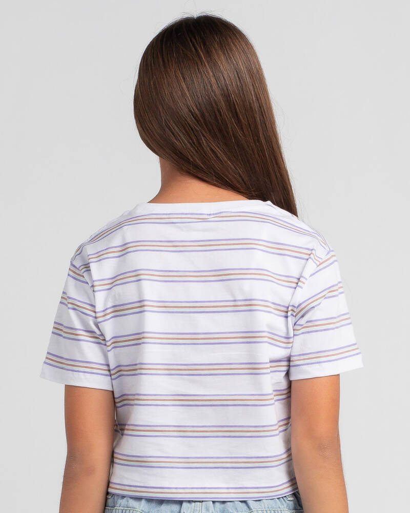 Rusty Girls' Throwback Cropped T-Shirt for Womens