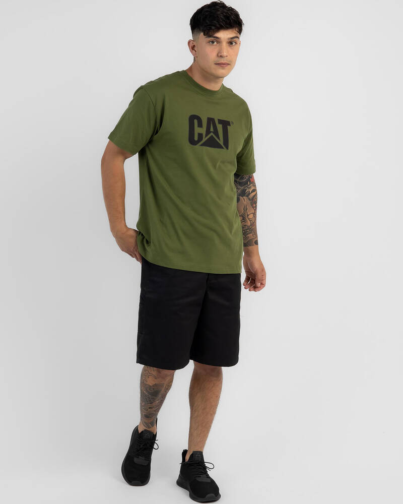 Cat TM Logo T-Shirt for Mens