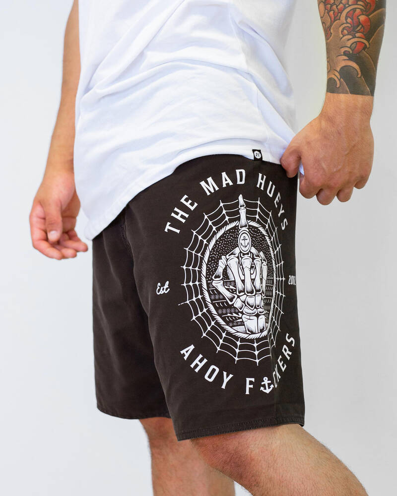 The Mad Hueys Bone Dry Board Shorts for Mens