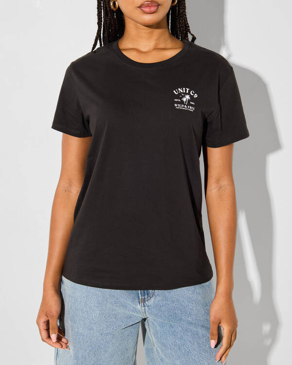 Unit Lodge Regular Fit T-Shirt for Womens