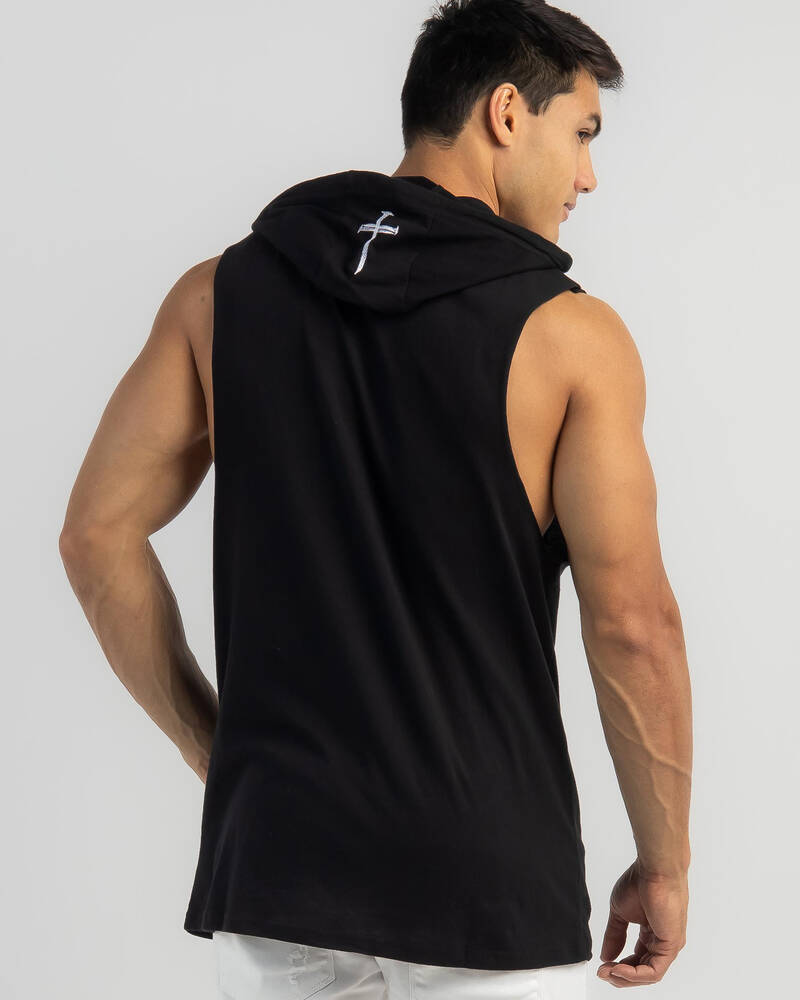 Lucid Imperial Hooded Muscle Tank for Mens