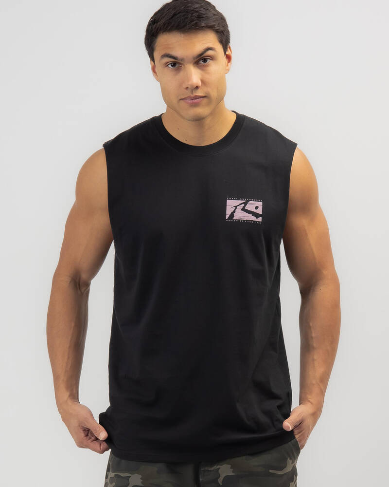 Rusty R Dot Muscle Tank for Mens