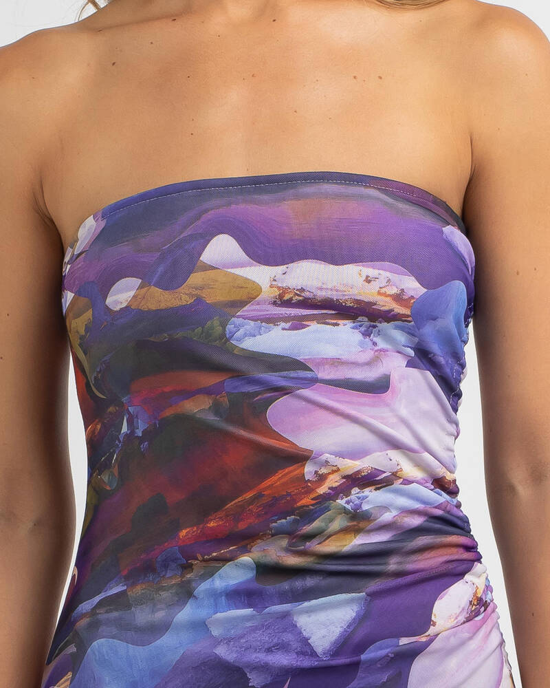 Mint Vanilla Lora Dress for Womens