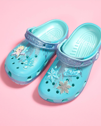 Crocs Kids' Frozen Elsa Clogs for Unisex image number null