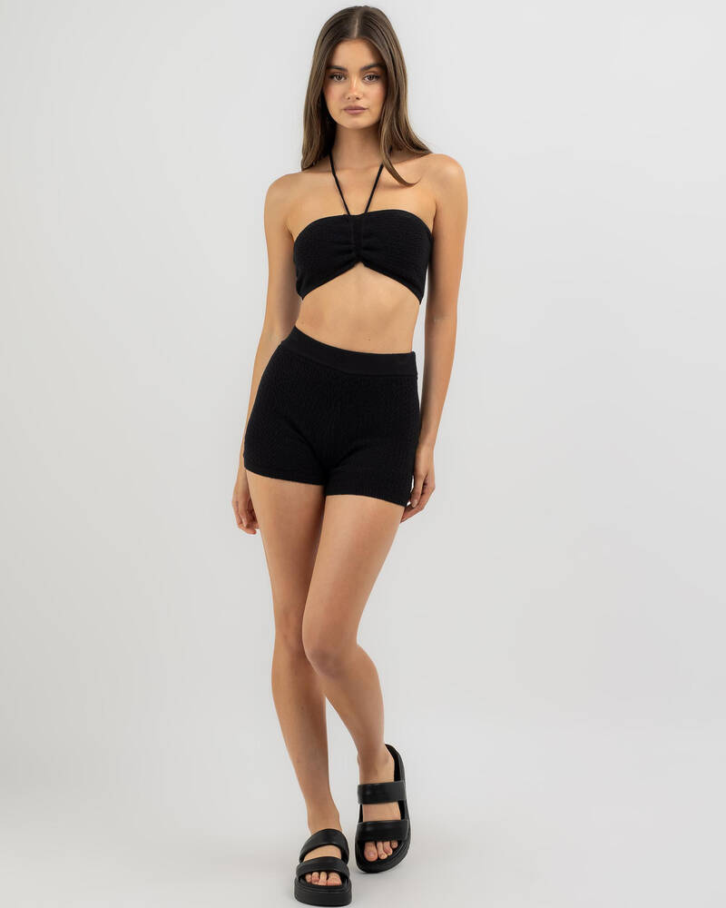 Ava And Ever Kensington Knit Crop Top for Womens