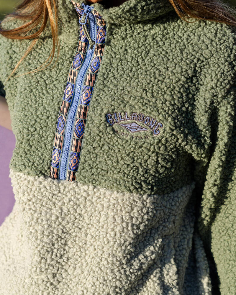 Billabong Horizon Mock Neck Half Zip Sweatshirt for Womens