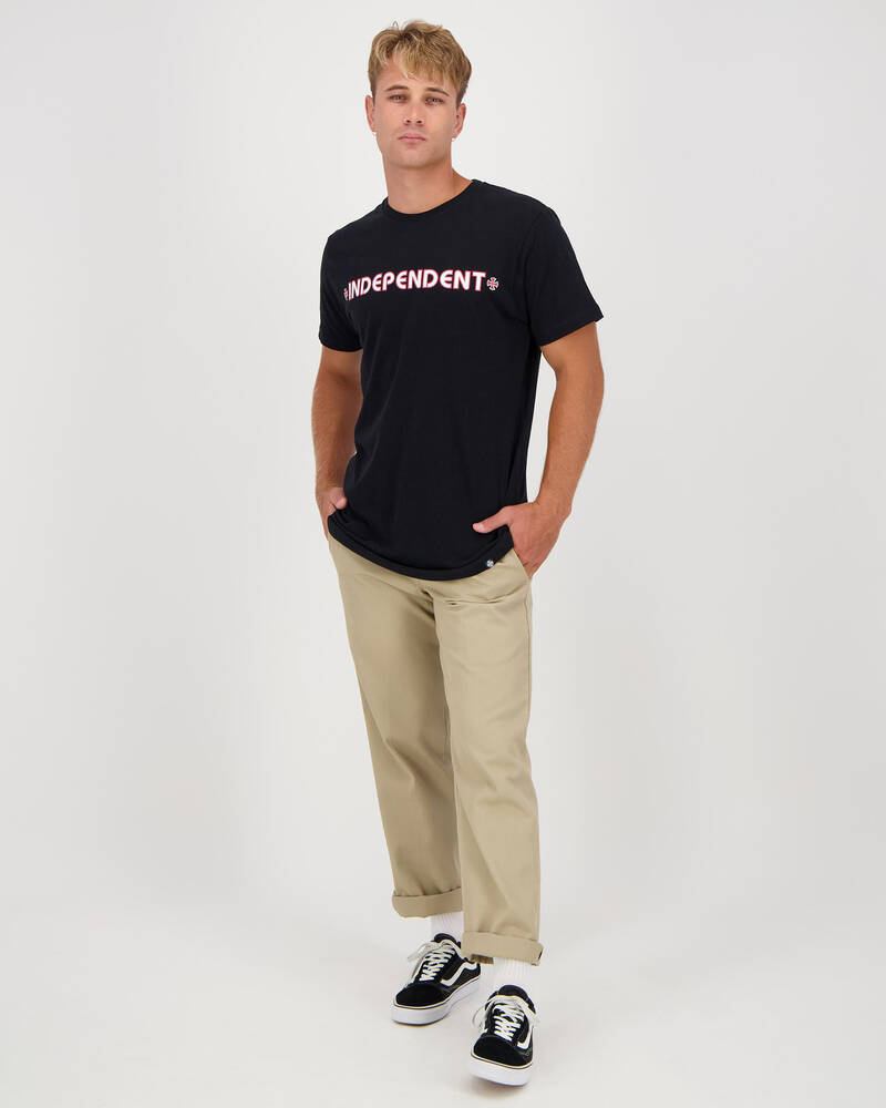 Independent Bar Cross T-Shirt for Mens