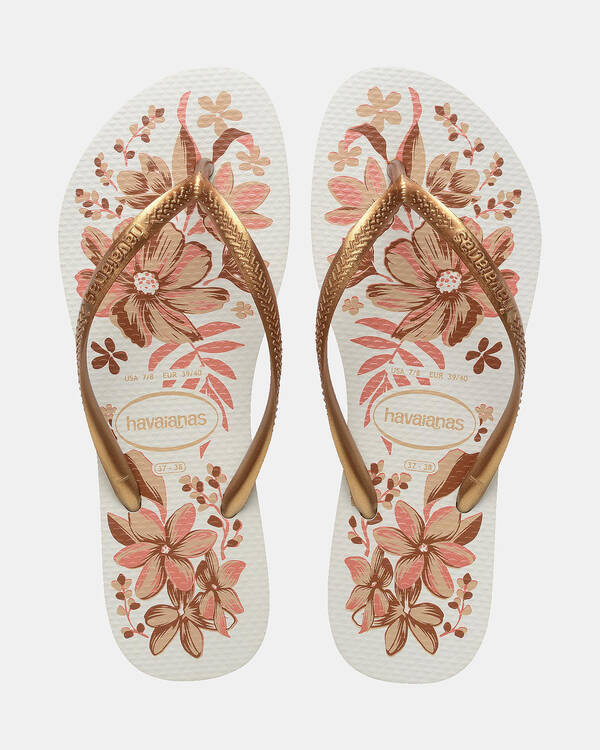 Havaianas Slim Organic Thongs for Womens