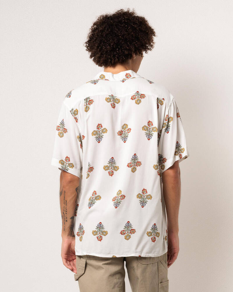 Rhythm Bouquet Short Sleeve Shirt for Mens