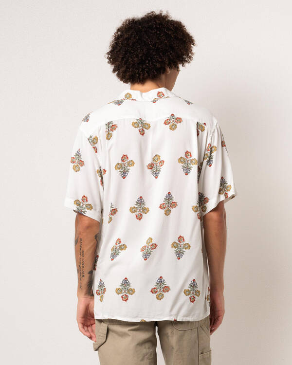 Rhythm Bouquet Short Sleeve Shirt for Mens