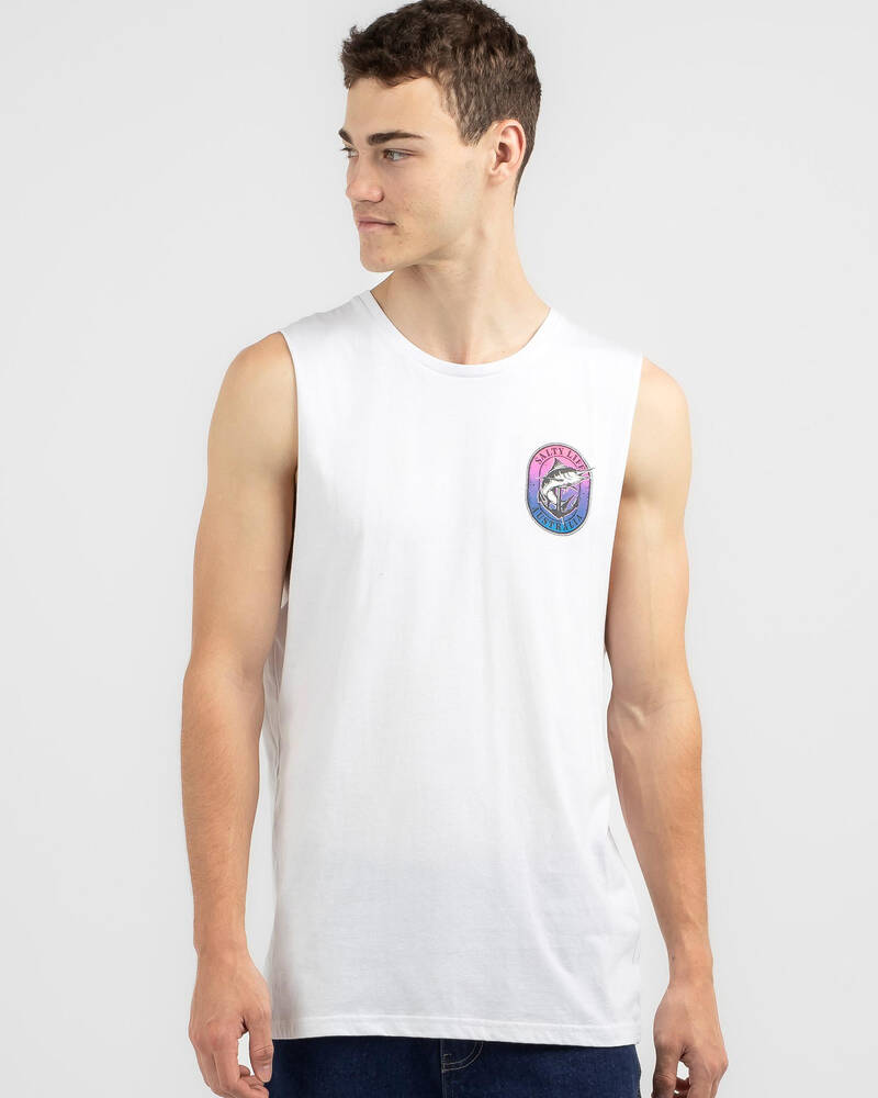 Salty Life Cheers Muscle Tank for Mens