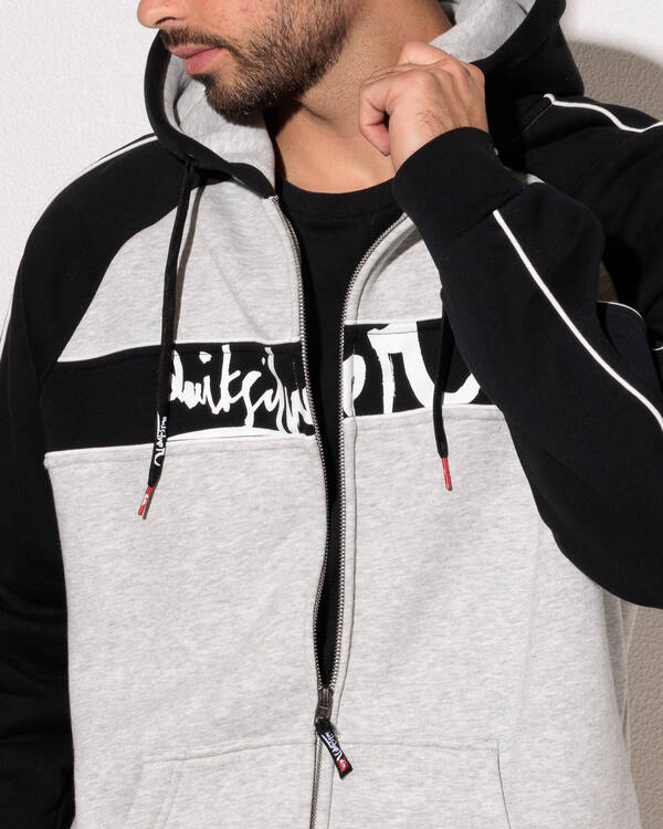 Quiksilver YG Operator Zip Through Hoodie for Mens