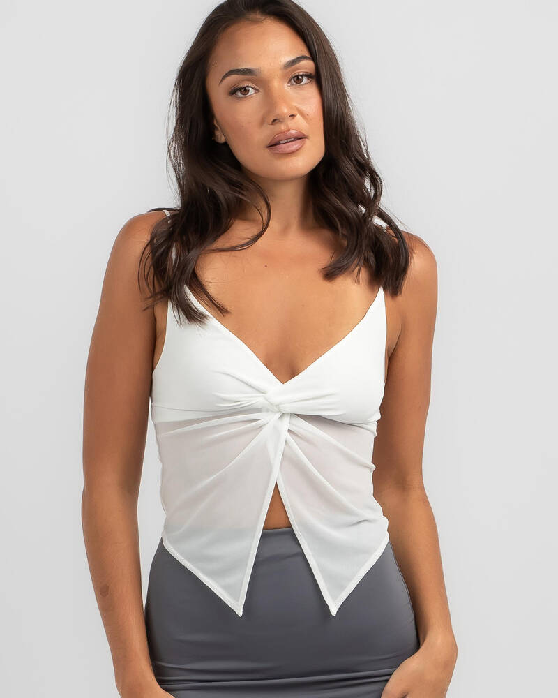 Ava And Ever Sammy Mesh Top for Womens