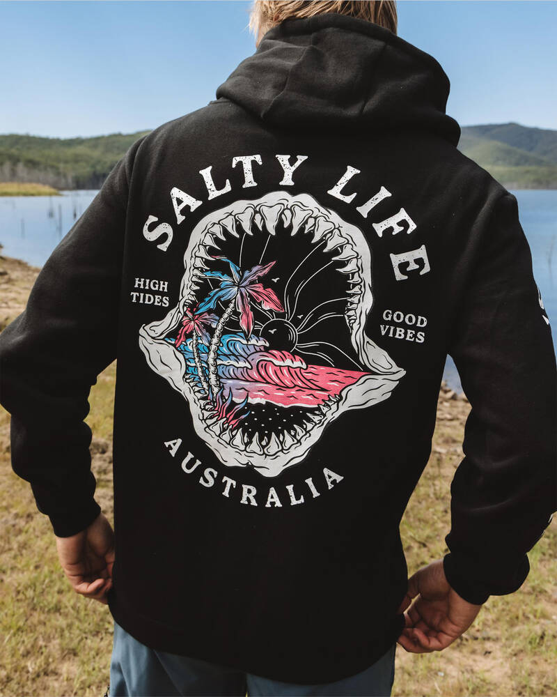Salty Life High Tide Hoodie for Mens