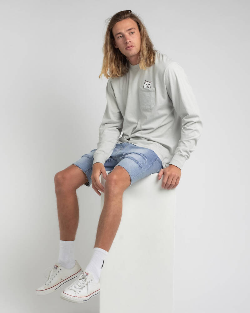 Rip N Dip Lord Nermal Long Sleeve T-Shirt for Mens