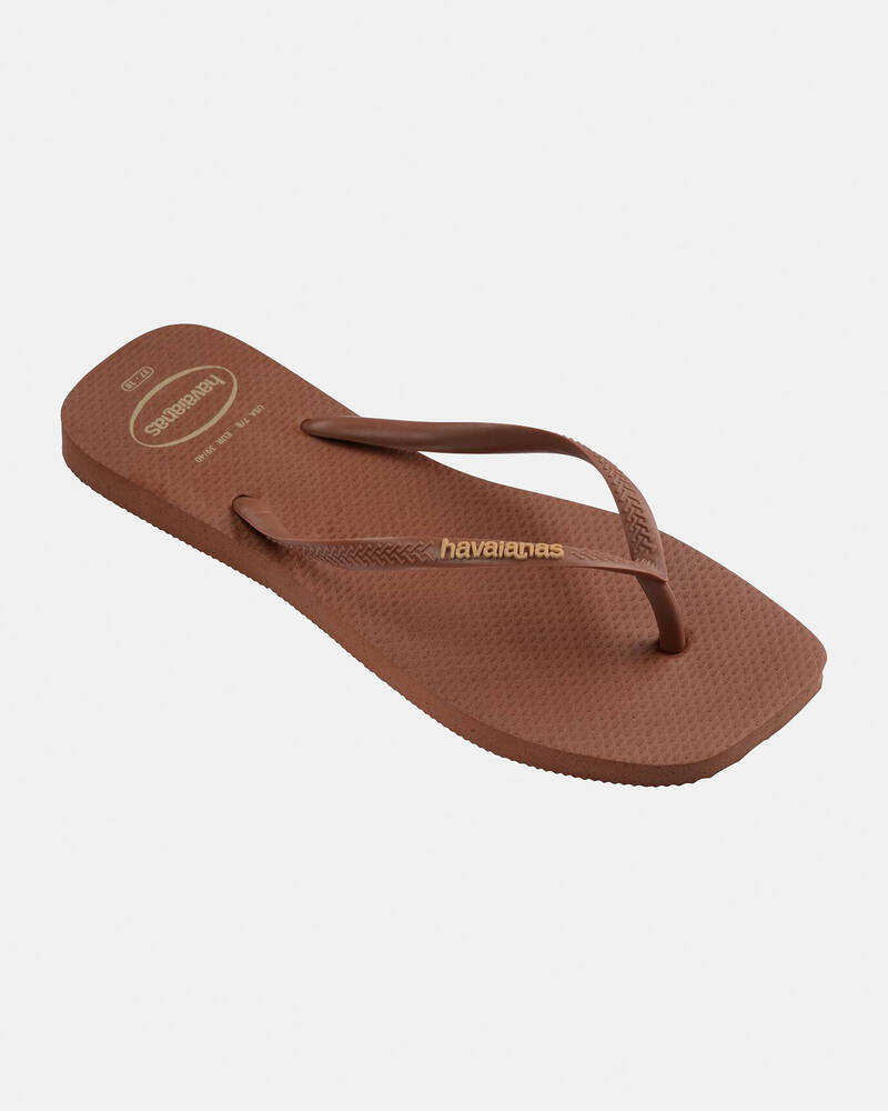 Havaianas Slim Square Thongs for Womens