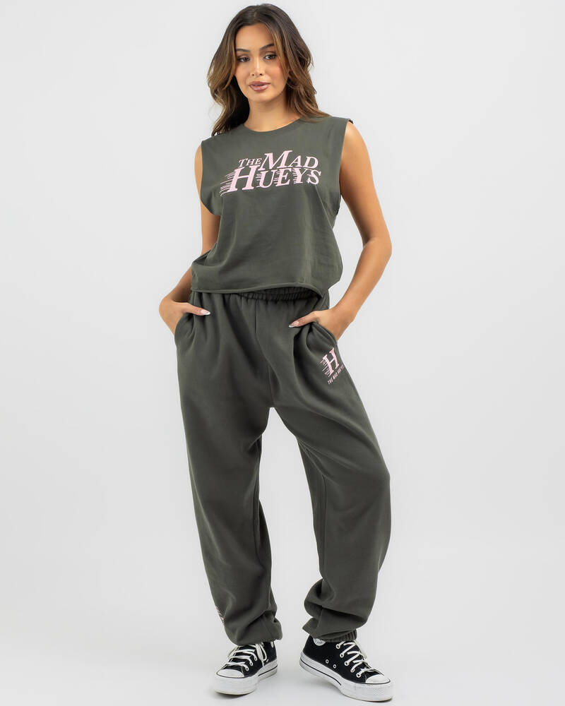 The Mad Hueys Speeding Hueys Relaxed Track Pants for Womens