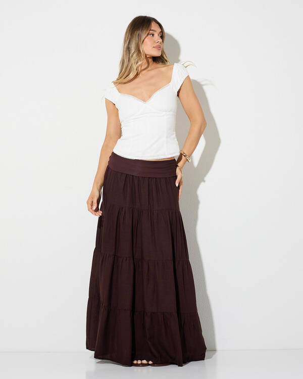 Mooloola Evelin Maxi Skirt for Womens