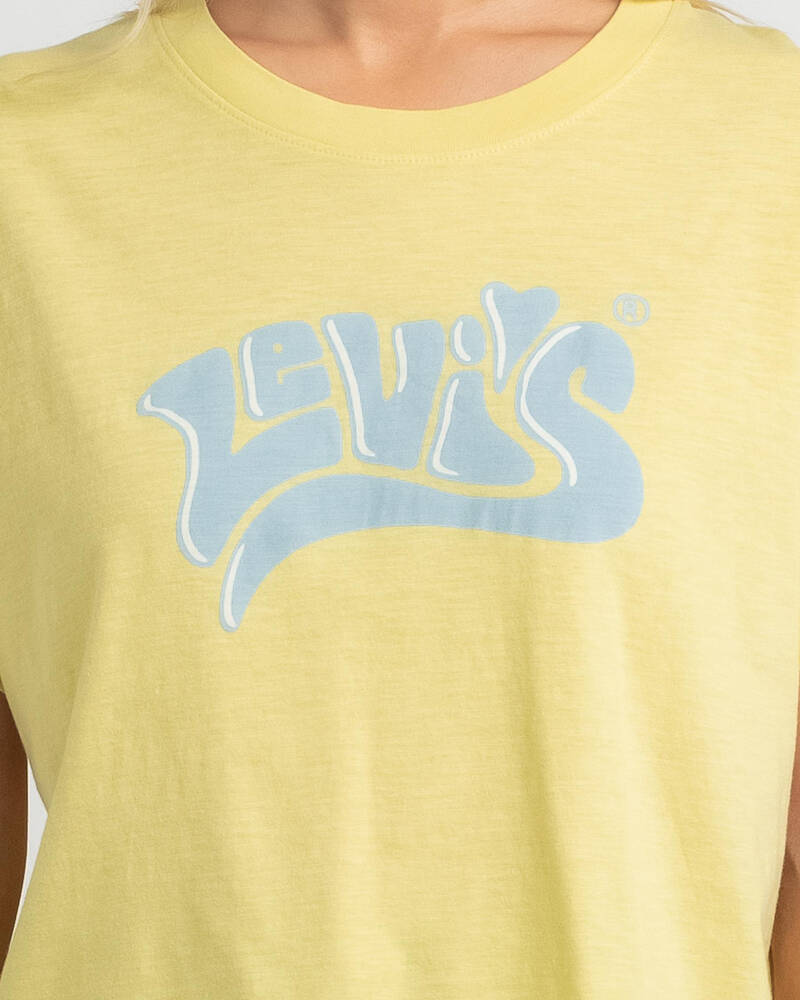 Levi's Graphic Varsity Funk Lima Bean T-Shirt for Womens