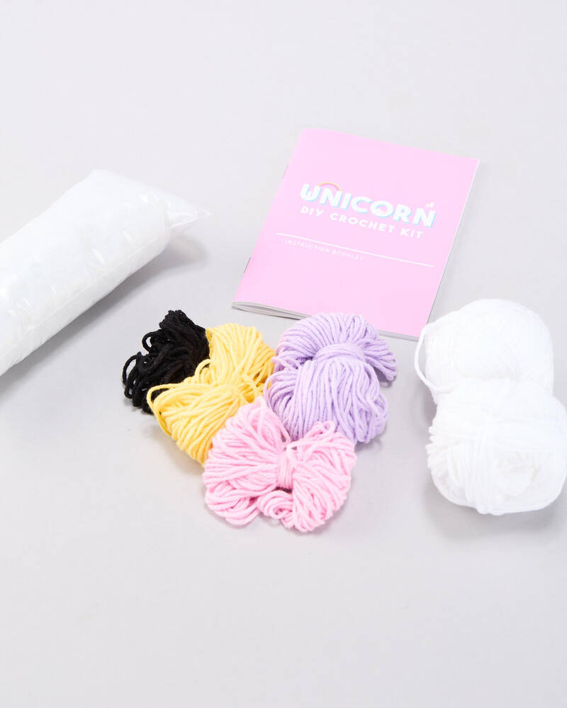 Get It Now Unicorn DIY Crochet Kit for Unisex