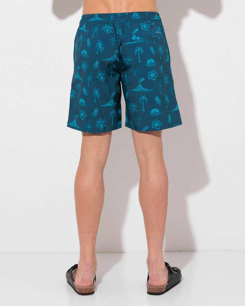Skylark Lean Back Elastic Waist Shorts for Mens