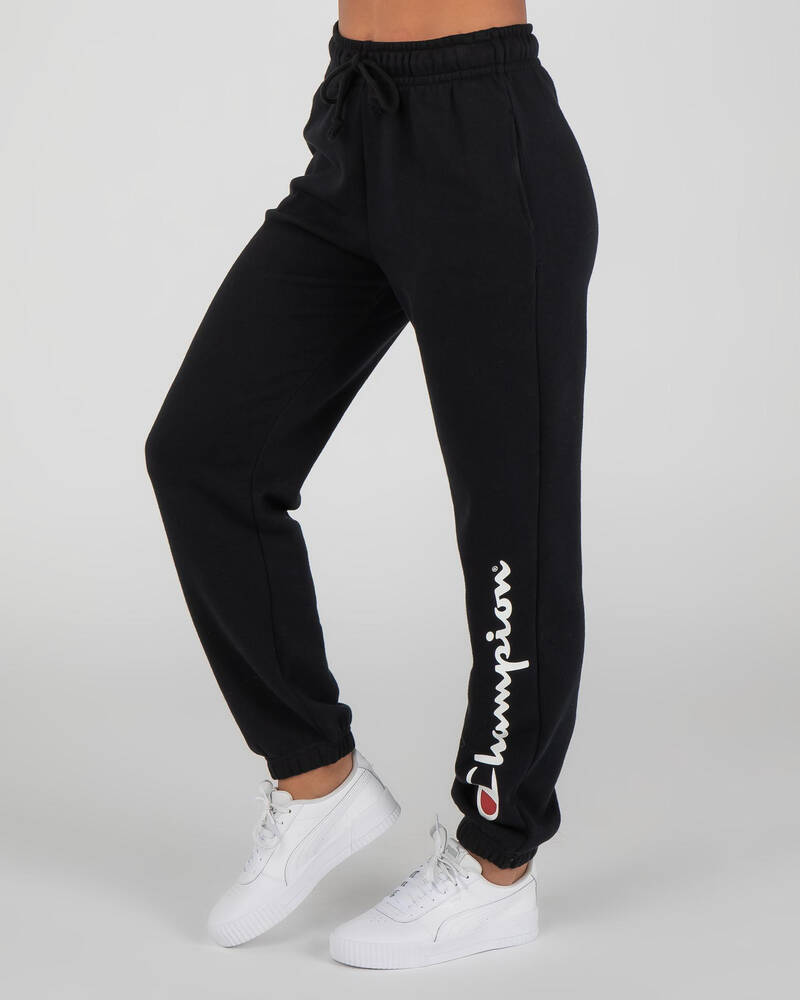 Champion Logo Track Pants for Womens