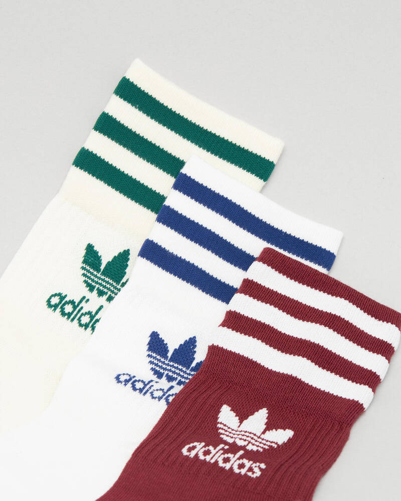 adidas Womens Mid Cut Crew Sock Pack for