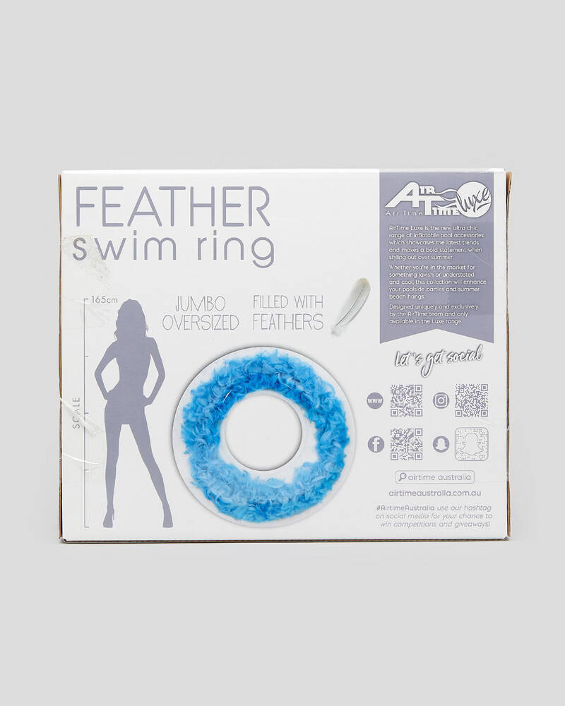Mooloola Feather Inflatable Ring for Unisex