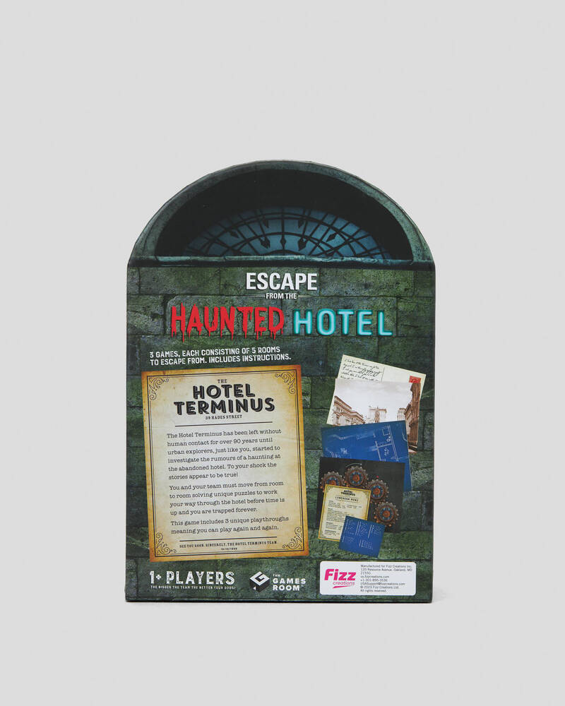 Get It Now Escape the Haunted Hotel for Unisex