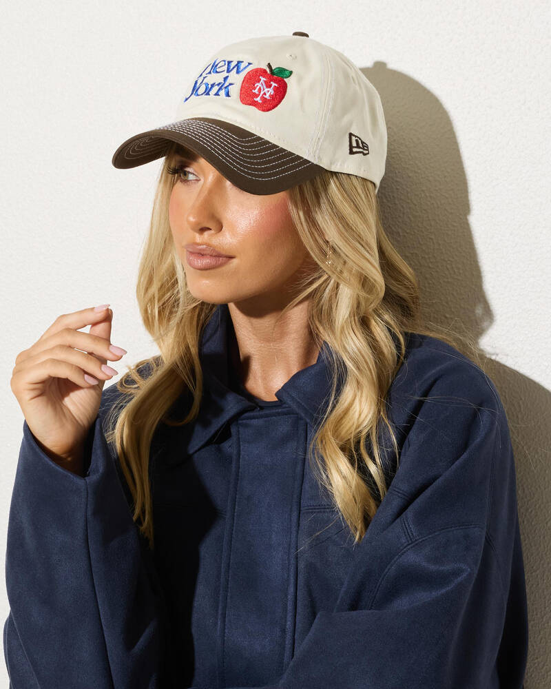 New Era NY Apple Contrast Cap for Womens