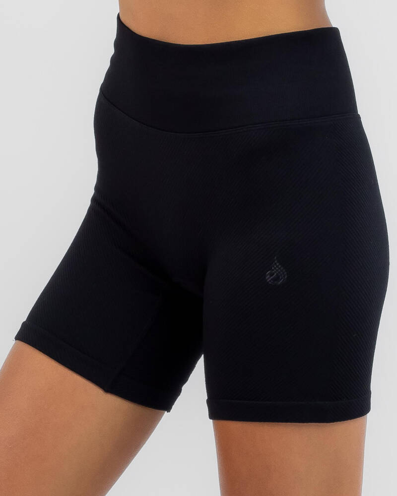 Ryderwear Circuit Rib Seamless High Waisted Shorts for Womens