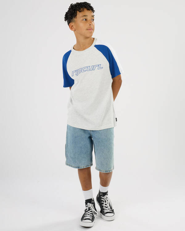 Rip Curl Boys' Panel Beater T-Shirt for Mens