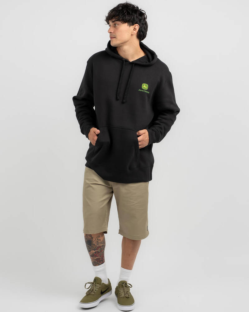 John Deere John Deere Logo Graphic Hoodie for Mens
