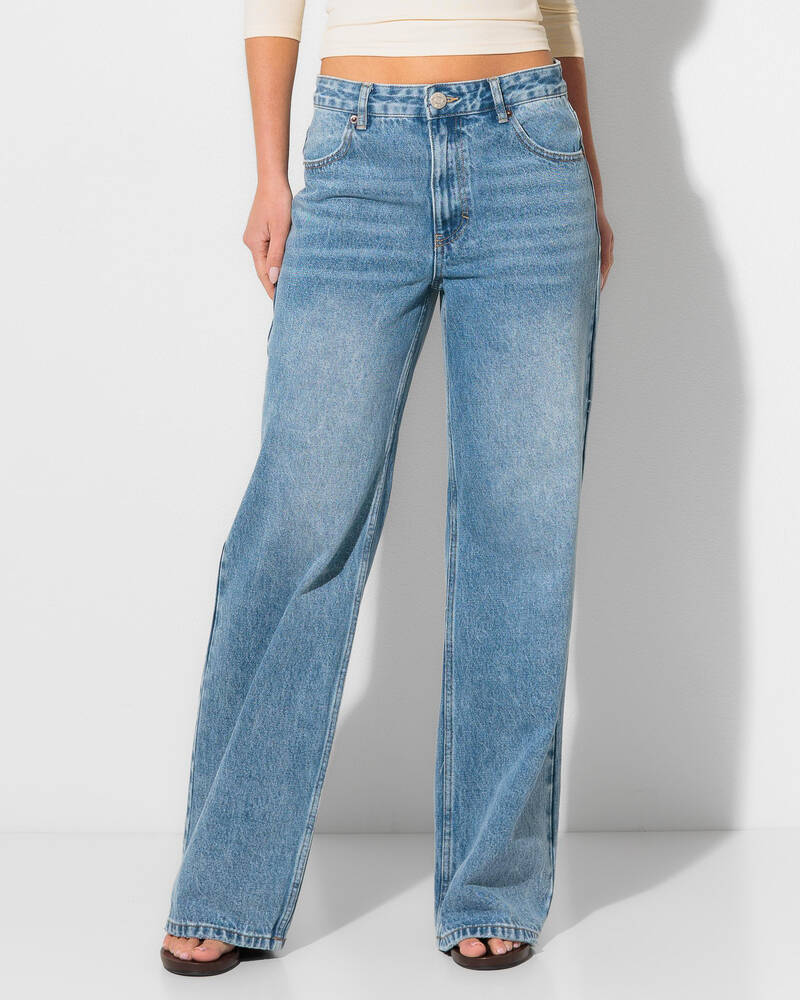 DESU Veyda Wide Leg Jeans for Womens