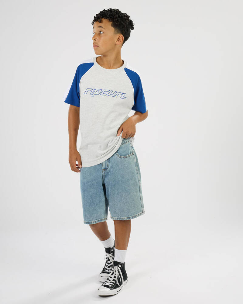 Rip Curl Boys' Panel Beater T-Shirt for Mens
