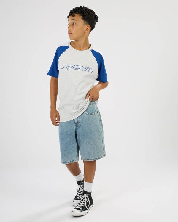 Rip Curl Boys' Panel Beater T-Shirt for Mens