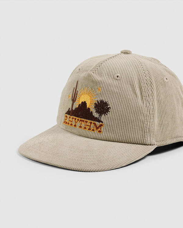 Rhythm Cord Desert Cap for Mens